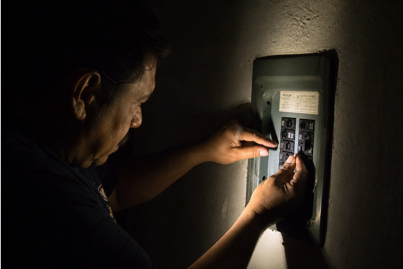 Perfil verificado de un profesional de electricidad